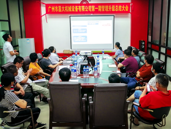 廣州市昌大機(jī)械設(shè)備有限公司管理升級(jí)總結(jié)大會(huì) 廣州市昌大機(jī)械設(shè)備有限公司管理升級(jí)總結(jié)大會(huì)