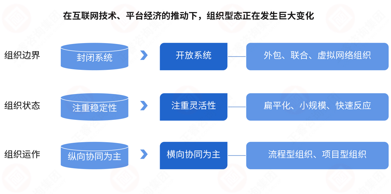 組織型態(tài)演進趨勢 組織型態(tài)演進趨勢