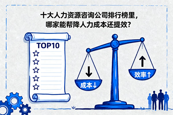 十大人力資源咨詢公司排行榜里，哪家能幫降人力成本還提效？