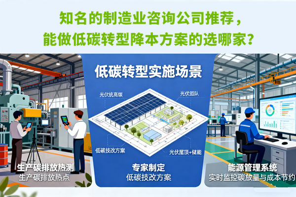 知名的制造業(yè)咨詢公司推薦，能做低碳轉(zhuǎn)型降本方案的選哪家？