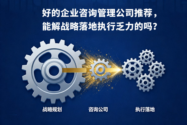 好的企業(yè)咨詢管理公司推薦，能解戰(zhàn)略落地執(zhí)行乏力的嗎？